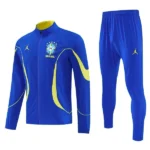 Brasilien Trainingsanzüge Set 2026 Blau - Brasilien Trainingsanzüge Günstig | trikotfussballshop