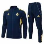 Real Madrid Trainingsanzüge Set 2025 2026 Blau - Real Madrid Trainingsanzüge Günstig | trikotfussballshop