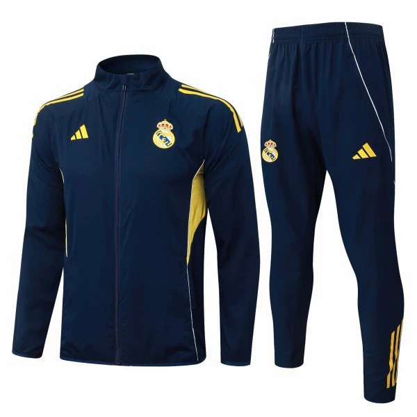 Real Madrid Trainingsanzüge Set 2025 2026 Blau - Real Madrid Trainingsanzüge Günstig | trikotfussballshop