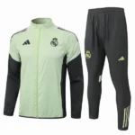 Real Madrid Trainingsanzüge Set 2025 2026 Grün - Real Madrid Trainingsanzüge Günstig | trikotfussballshop