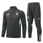 Real Madrid Trainingsanzüge Set 2025 2026 Grün - Real Madrid Trainingsanzüge Günstig | trikotfussballshop