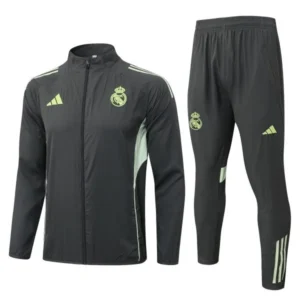 Real Madrid Trainingsanzüge Set 2025 2026 Grün - Real Madrid Trainingsanzüge Günstig | trikotfussballshop