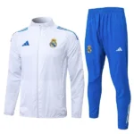 Real Madrid Trainingsanzüge Set 2025 2026 Weiß - Real Madrid Trainingsanzüge Günstig | trikotfussballshop