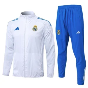 Real Madrid Trainingsanzüge Set 2025 2026 Weiß - Real Madrid Trainingsanzüge Günstig | trikotfussballshop