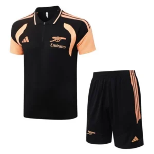 FC Arsenal Polo 2026 2027 Schwarz - FC Arsenal Günstig | trikotfussballshop