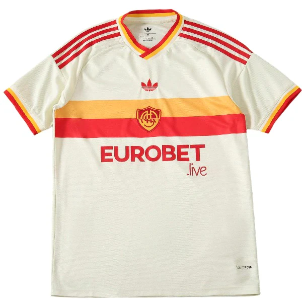 AS Rom Trikot 2026 2027 Gelb - Trikot AS Rom | trikotfussballshop