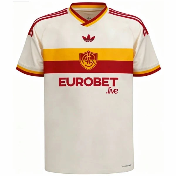 AS Rom Trikot 2026 2027 Gelb - Trikot AS Rom | trikotfussballshop