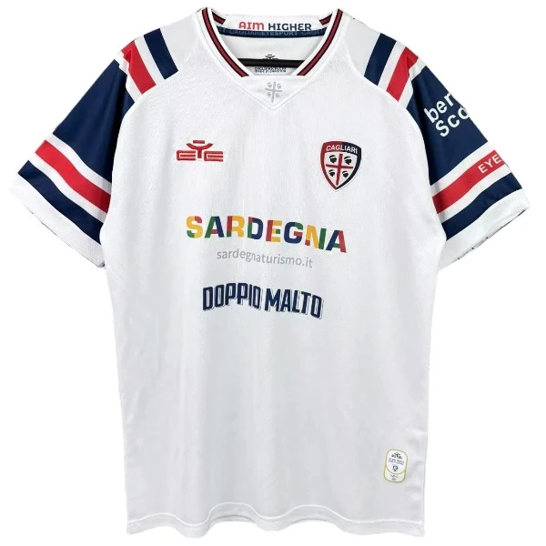 Cagliari Calcio Trikot 2026 2027 Weiß - Trikot Cagliari Calcio | trikotfussballshop