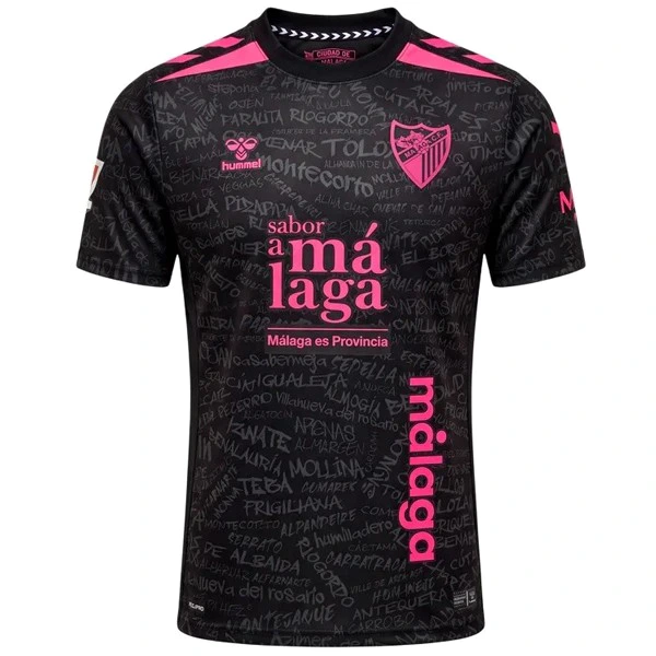 FC Málaga Trikot 2026 2027 Schwarz - Trikot FC Málaga | trikotfussballshop
