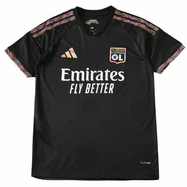 Lyon Trikot 2026 2027 Schwarz - Trikot Lyon | trikotfussballshop