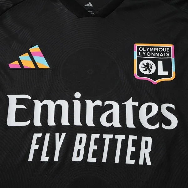 Lyon Trikot 2026 2027 Schwarz - Trikot Lyon | trikotfussballshop