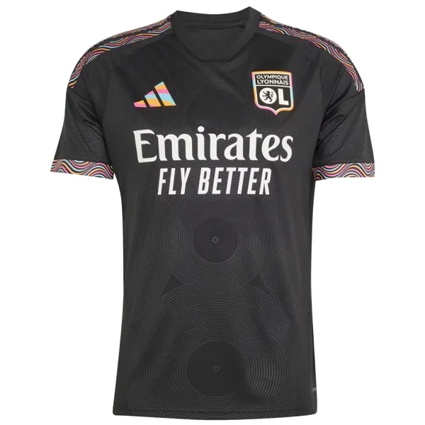Lyon Trikot 2026 2027 Schwarz - Trikot Lyon | trikotfussballshop