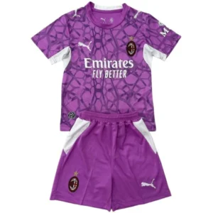 AC Mailand Kinder Set 2026 2027 Lila - AC Mailand Kinder Günstig | trikotfussballshop