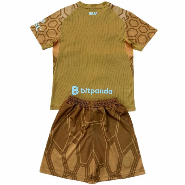 AC Mailand Kinder Set 2026 2027 Orange - AC Mailand Kinder Günstig | trikotfussballshop