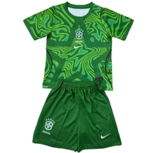 Brasilien Kinder Set 2026 Grün - Brasilien Kinder Günstig | trikotfussballshop