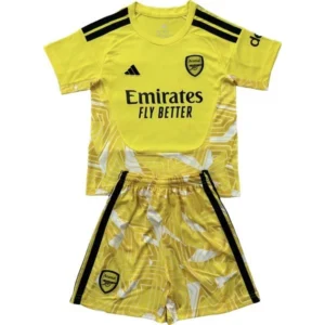 FC Arsenal Kinder Set 2026 2027 Gelb - FC Arsenal Kinder Günstig | trikotfussballshop