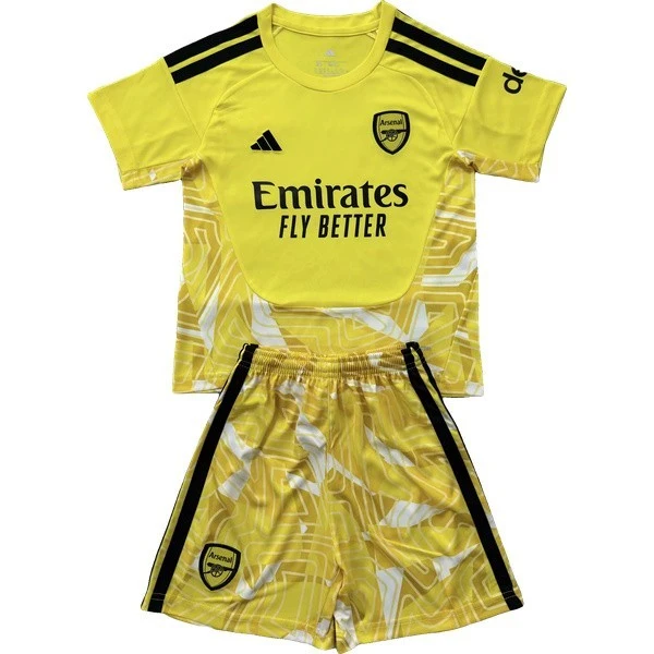FC Arsenal Kinder Set 2026 2027 Gelb - FC Arsenal Kinder Günstig | trikotfussballshop
