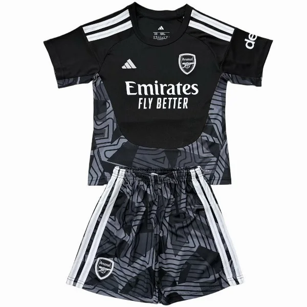 FC Arsenal Kinder Set 2026 2027 Schwarz - FC Arsenal Kinder Günstig | trikotfussballshop