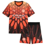 Manchester City Kinder Set 2026 2027 Orange - Manchester City Kinder Günstig | trikotfussballshop