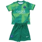 Paris Saint Germain Kinder Set 2026 2027 Grün - Paris Saint Germain Kinder Günstig | trikotfussballshop