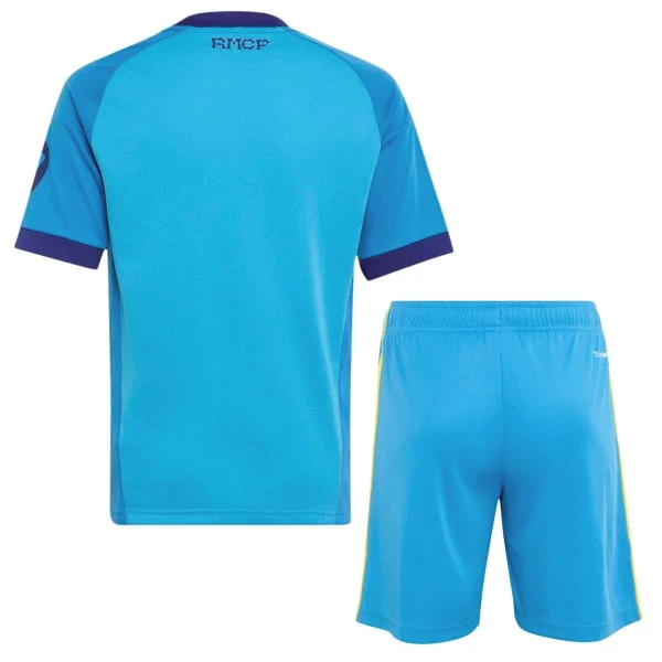 Real Madrid Kinder Set 2026 2027 Blau - Real Madrid Kinder Günstig | trikotfussballshop