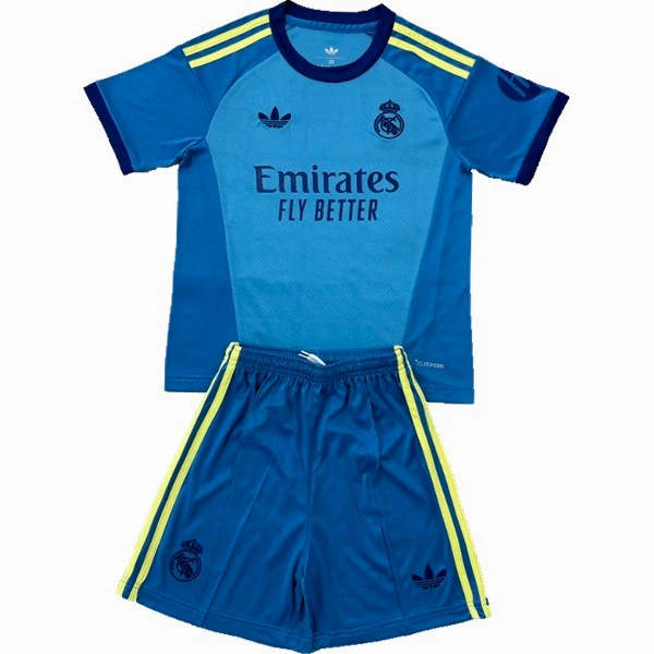 Real Madrid Kinder Set 2026 2027 Blau - Real Madrid Kinder Günstig | trikotfussballshop