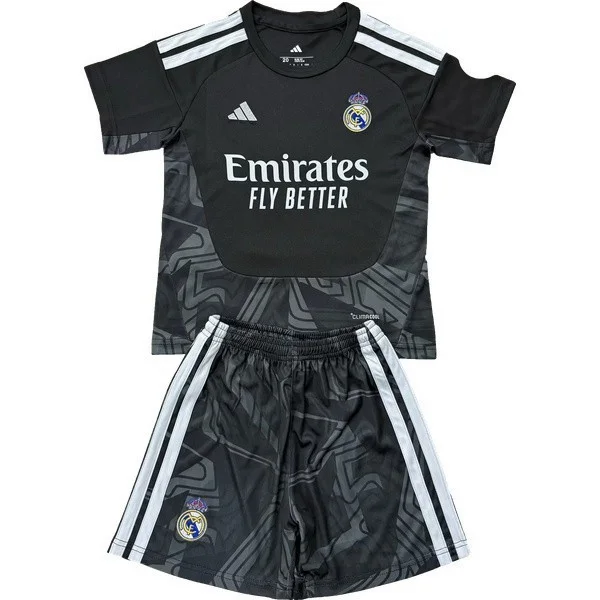 Real Madrid Kinder Set 2026 2027 Schwarz - Real Madrid Kinder Günstig | trikotfussballshop