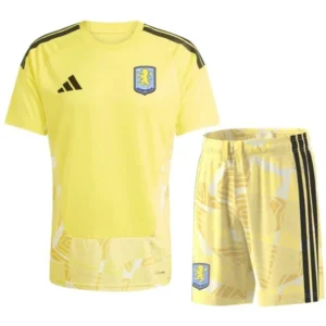 Aston Villa Set 2026 2027 Gelb - Aston Villa Günstig | trikotfussballshop