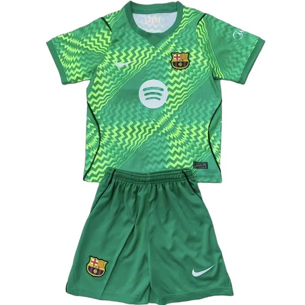 FC Barcelona Set 2026 2027 Grün - FC Barcelona Günstig | trikotfussballshop