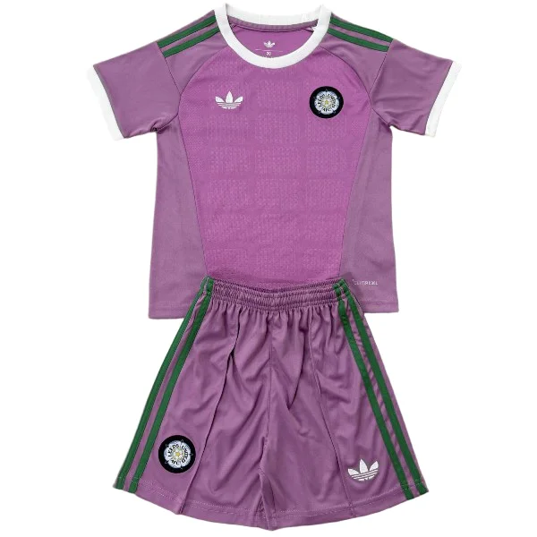 Leeds United Kinder Set 2026 2027 Lila - Leeds United Kinder Günstig | trikotfussballshop