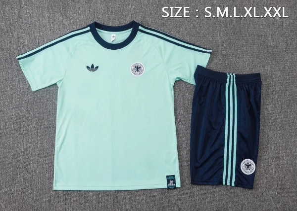 Deutschland Set 2026 Grün - Deutschland Günstig | trikotfussballshop