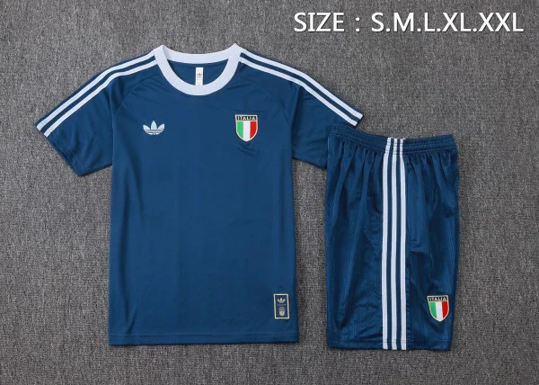 Italien Set 2026 Blau - Italien Günstig | trikotfussballshop