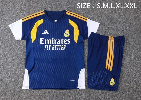 Real Madrid Set 2025 2026 Blau - Real Madrid Günstig | trikotfussballshop
