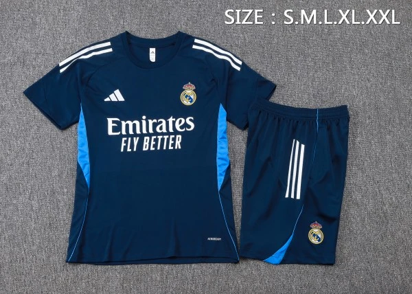 Real Madrid Set 2025 2026 Blau - Real Madrid Günstig | trikotfussballshop