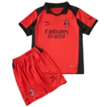 AC Mailand Kinder Set 2025 2026 Schwarz - AC Mailand Kinder Günstig | trikotfussballshop