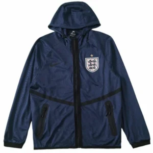 Brasilien Trainingsanzüge Windbreaker 2026 Blau - Brasilien Trainingsanzüge Günstig | trikotfussballshop