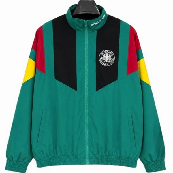 Deutschland Trainingsanzüge Windbreaker 2026 Grün - Deutschland Trainingsanzüge Günstig | trikotfussballshop