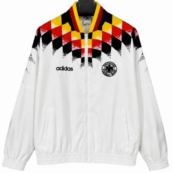 Deutschland Trainingsanzüge Windbreaker 2026 Weiß - Deutschland Trainingsanzüge Günstig | trikotfussballshop