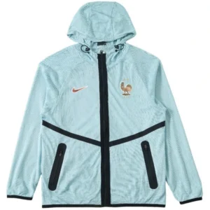 Frankreich Trainingsanzüge Windbreaker 2026 Grün - Frankreich Trainingsanzüge Günstig | trikotfussballshop