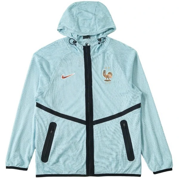 Frankreich Trainingsanzüge Windbreaker 2026 Grün - Frankreich Trainingsanzüge Günstig | trikotfussballshop