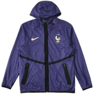Frankreich Trainingsanzüge Windbreaker 2026 Lila - Frankreich Trainingsanzüge Günstig | trikotfussballshop
