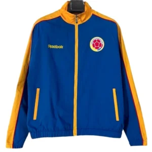 Kolumbien Trainingsanzüge Windbreaker 2026 Blau - Kolumbien Trainingsanzüge Günstig | trikotfussballshop