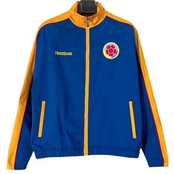 Kolumbien Trainingsanzüge Windbreaker 2026 Blau - Kolumbien Trainingsanzüge Günstig | trikotfussballshop